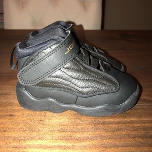 Black Jordan 13 for toddlers